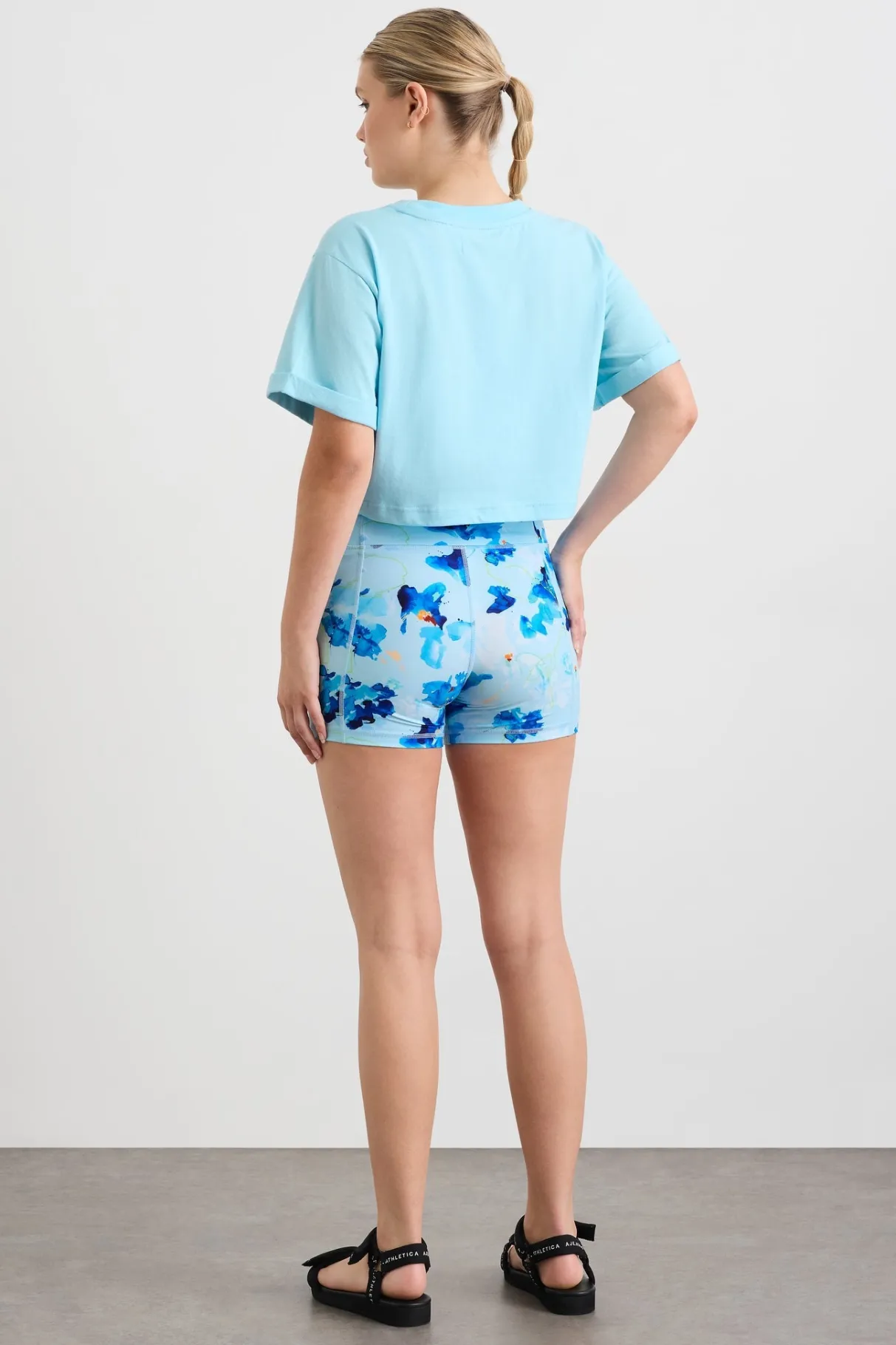 embossed_crop_tee__10.webp Sale Aje ATHLETICA Embossed Crop Tee 105 Ice Blue/White
