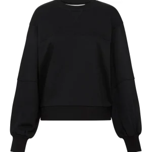 Best Sale Aje ATHLETICA Embossed Signature Logo Crew Jumper 414 Black