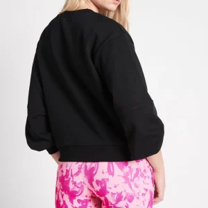 Best Sale Aje ATHLETICA Embossed Signature Logo Crew Jumper 414 Black