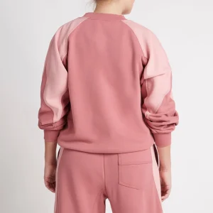 Best Aje ATHLETICA Embossed Signature Logo Crew Jumper 410 Rose Pink/Rose Quartz