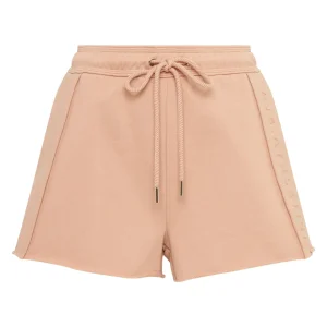 Clearance Aje ATHLETICA Embossed Signature Logo Sweat Shorts 603 Sand