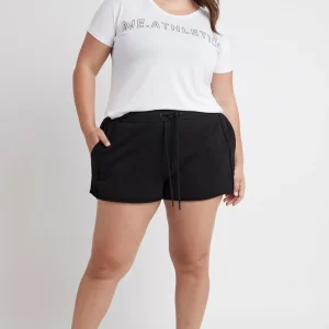 Online Aje ATHLETICA Embossed Signature Logo Sweat Shorts 603 Black/Black