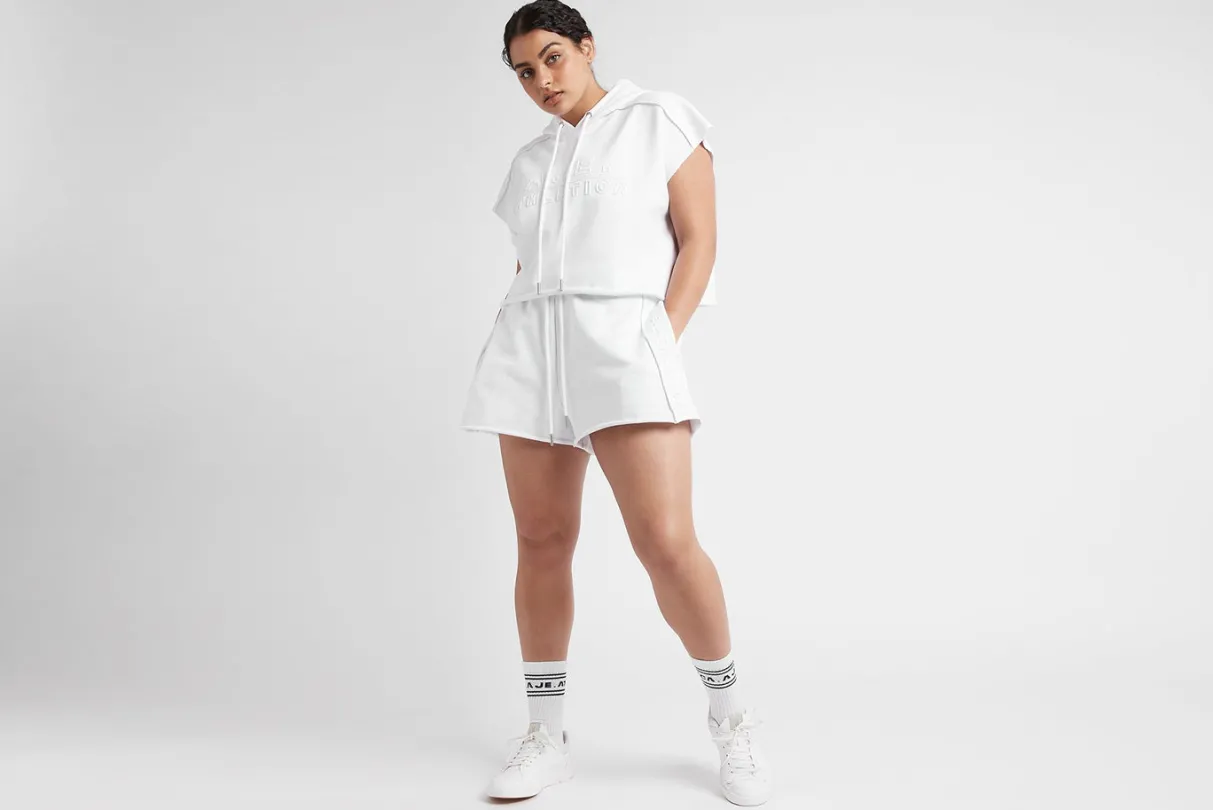 embossed_signature_logo_sweat_shorts__17.webp Cheap Aje ATHLETICA Embossed Signature Logo Sweat Shorts 603 White