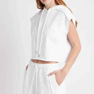 Cheap Aje ATHLETICA Embossed Signature Logo Sweat Shorts 603 White
