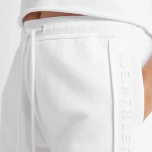Cheap Aje ATHLETICA Embossed Signature Logo Sweat Shorts 603 White