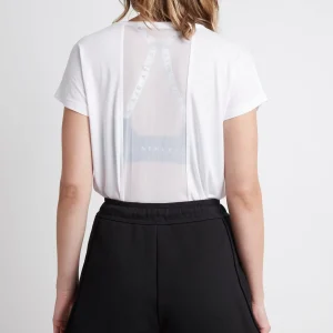 Fashion Aje ATHLETICA Embossed Signature Logo Training T-Shirt 110 White/Black