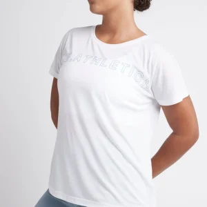Cheap Aje ATHLETICA Embossed Signature Logo Training T-Shirt 110 White/Storm Blue