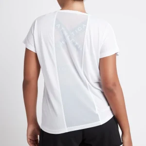 Fashion Aje ATHLETICA Embossed Signature Logo Training T-Shirt 110 White/Black
