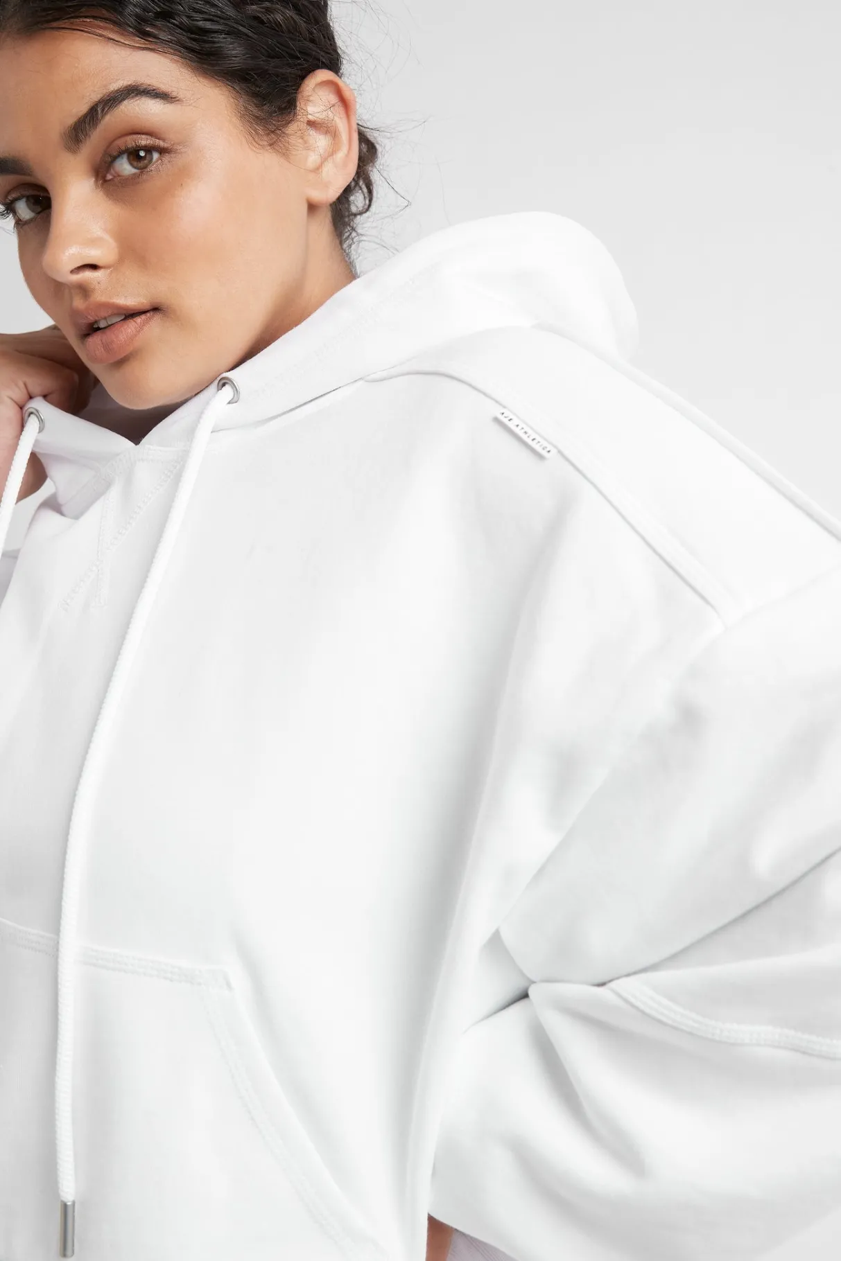 essential_cropped_hoodie__14.webp Discount Aje ATHLETICA Essential Cropped Hoodie 405 White