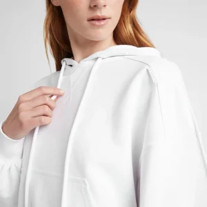 Discount Aje ATHLETICA Essential Cropped Hoodie 405 White