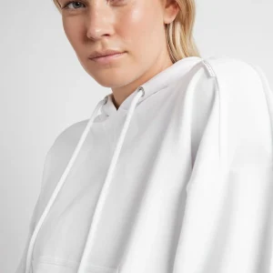 Discount Aje ATHLETICA Essential Cropped Hoodie 405 White
