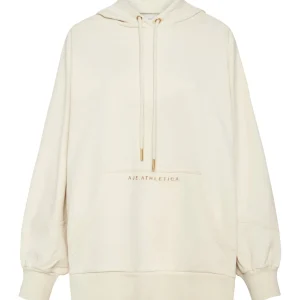 Cheap Aje ATHLETICA Essential Hoodie 411 Light Ivory/Gold