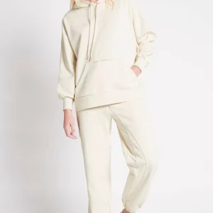 Cheap Aje ATHLETICA Essential Hoodie 411 Light Ivory/Gold