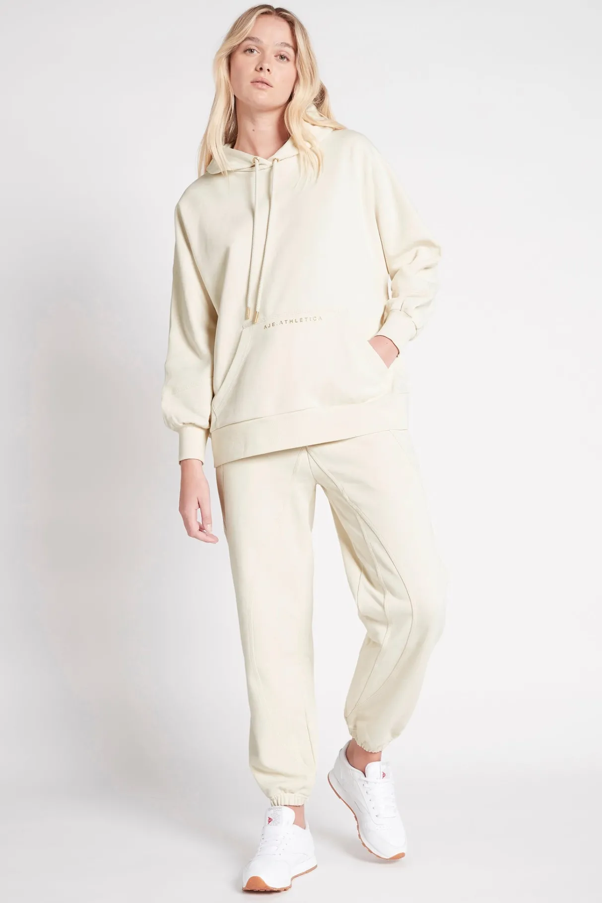 essential_hoodie__5.webp Cheap Aje ATHLETICA Essential Hoodie 411 Light Ivory/Gold