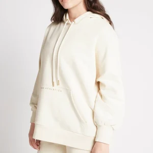 Cheap Aje ATHLETICA Essential Hoodie 411 Light Ivory/Gold