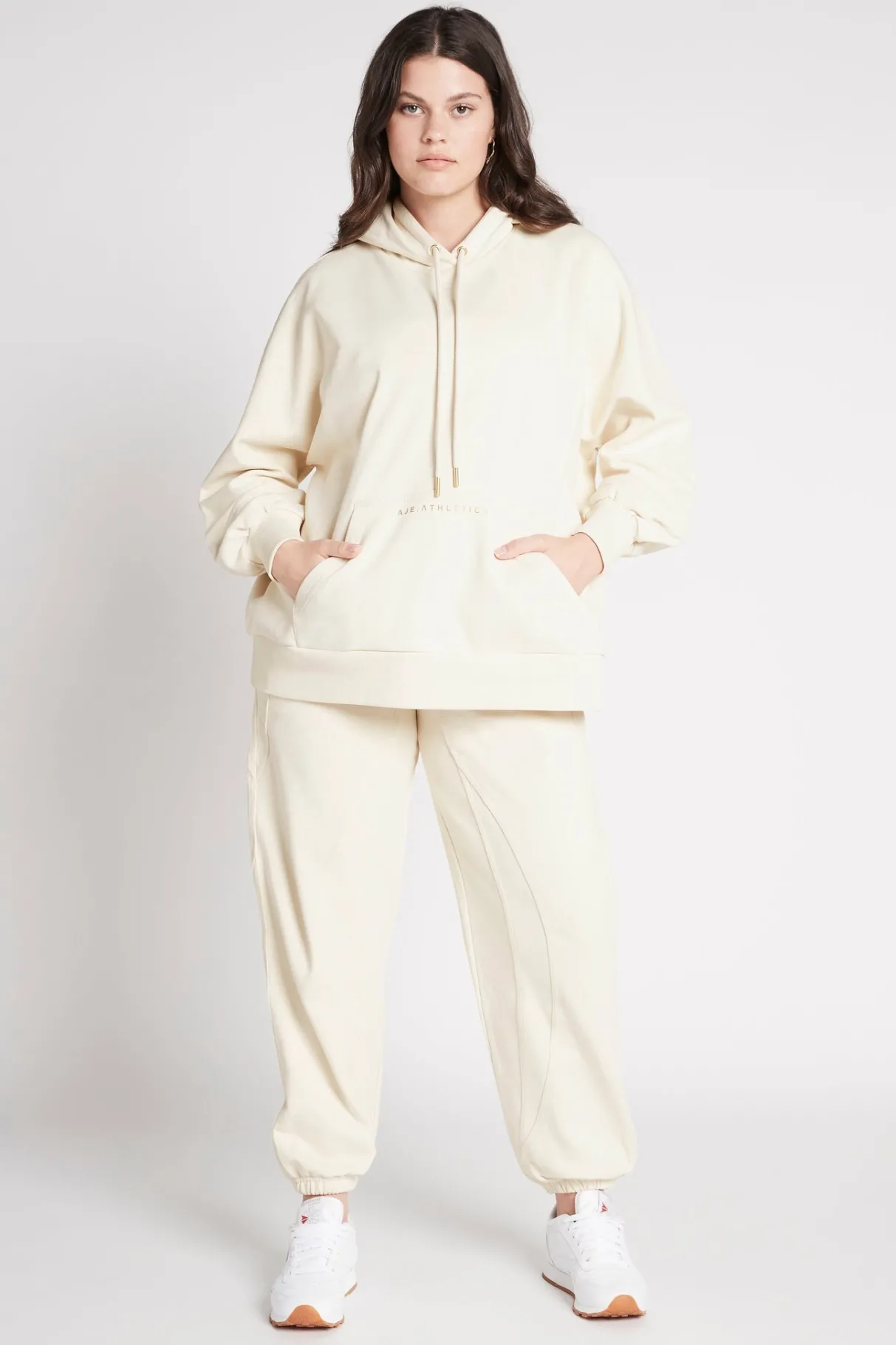 essential_hoodie__9.webp Cheap Aje ATHLETICA Essential Hoodie 411 Light Ivory/Gold