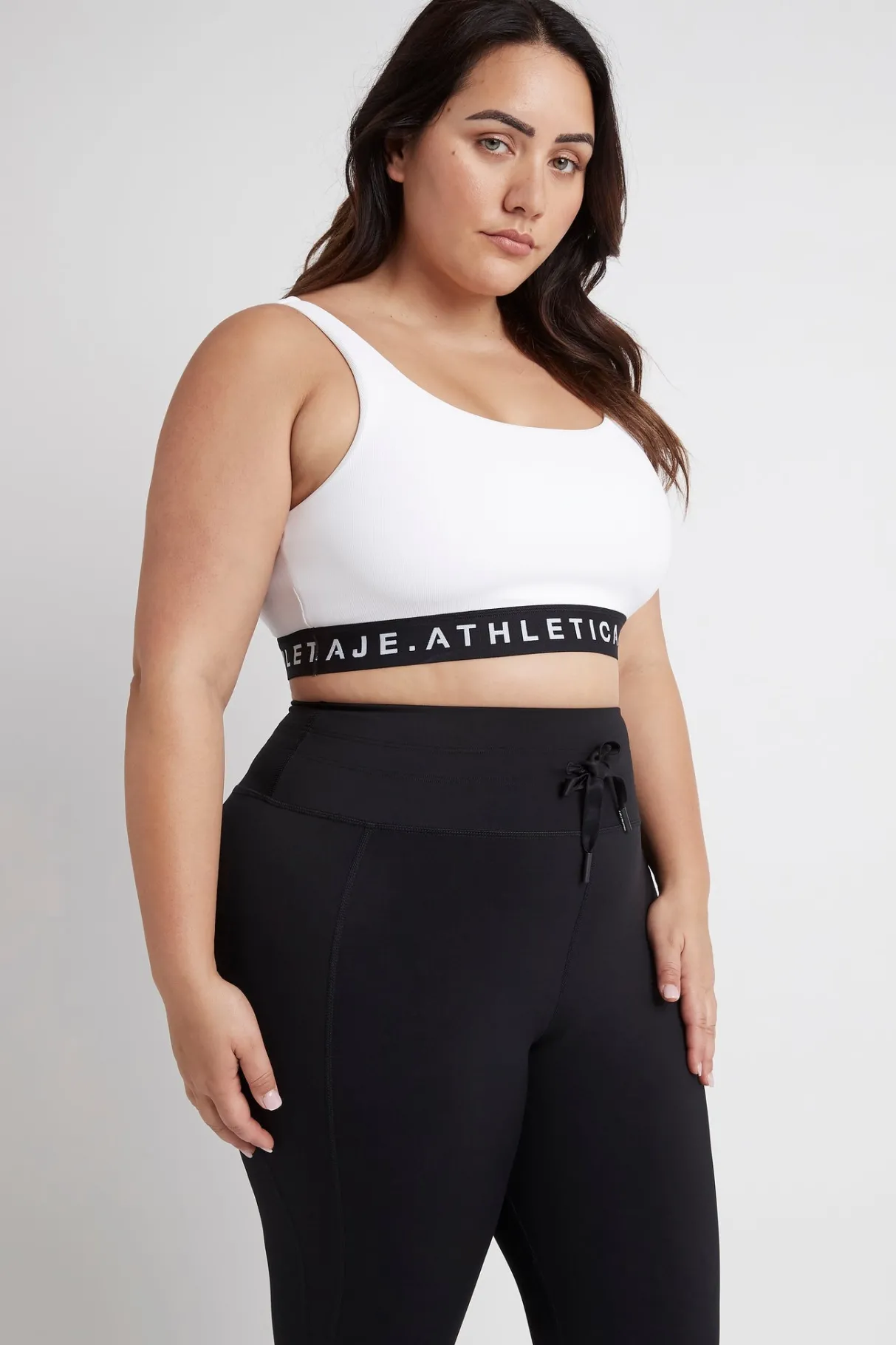 essential_logotape_sports_bra__11.webp Hot Aje ATHLETICA Essential Logotape Sports Bra 307 White/Black