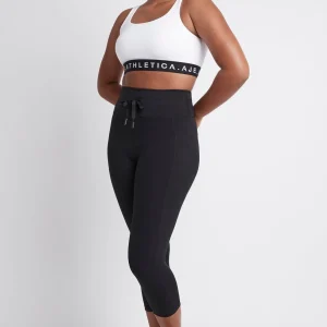 Hot Aje ATHLETICA Essential Logotape Sports Bra 307 White/Black