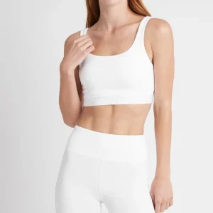 Best Sale Aje ATHLETICA Essential Mid Length Bike Shorts 601 White
