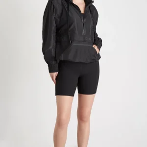New Aje ATHLETICA Essential Mid Length Bike Shorts 601 Black