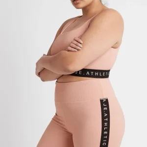Fashion Aje ATHLETICA Essential Mid Length Bike Shorts 601 Sunset Pink