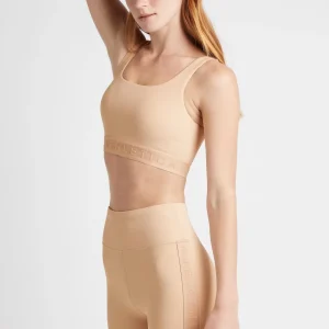 Best Sale Aje ATHLETICA Essential Mid Length Bike Shorts 601 Sand