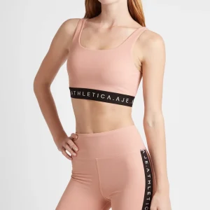 Fashion Aje ATHLETICA Essential Mid Length Bike Shorts 601 Sunset Pink