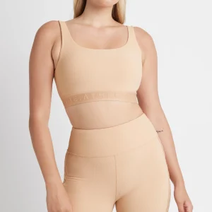 Best Sale Aje ATHLETICA Essential Mid Length Bike Shorts 601 Sand