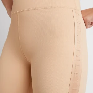 Best Sale Aje ATHLETICA Essential Mid Length Bike Shorts 601 Sand