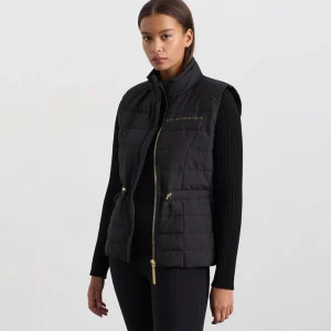 Sale Aje ATHLETICA Essential Puffer Vest 721 Black