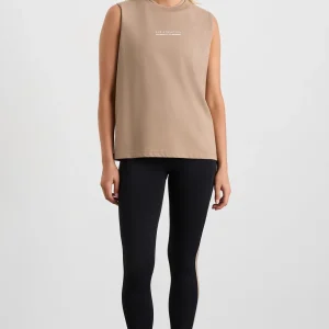Flash Sale Aje ATHLETICA Established Logo Long Tank 155 Dune