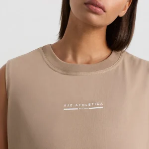 Flash Sale Aje ATHLETICA Established Logo Long Tank 155 Dune