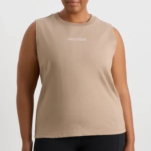Flash Sale Aje ATHLETICA Established Logo Long Tank 155 Dune