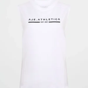 Best Aje ATHLETICA Established Logo Tank 101 White/Black