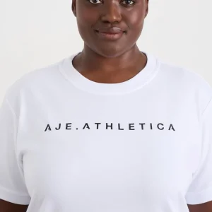 Cheap Aje ATHLETICA Fitted Logo T-Shirt 102 White