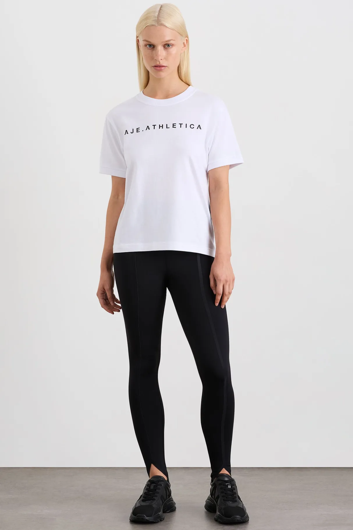 fitted_logo_tshirt__2.webp Cheap Aje ATHLETICA Fitted Logo T-Shirt 102 White