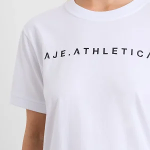Cheap Aje ATHLETICA Fitted Logo T-Shirt 102 White