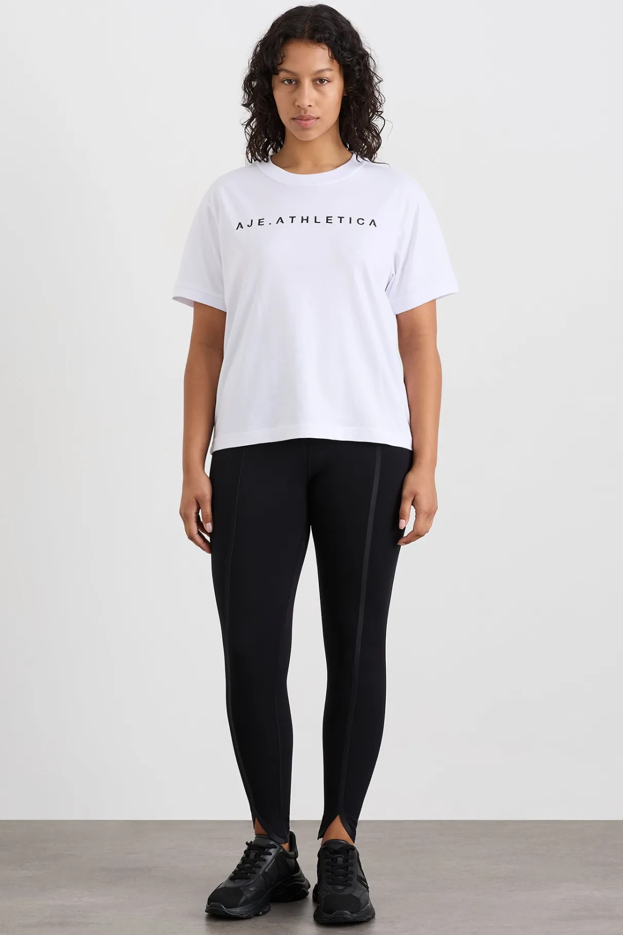 fitted_logo_tshirt__6.webp Cheap Aje ATHLETICA Fitted Logo T-Shirt 102 White