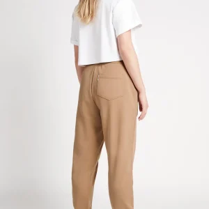Flash Sale Aje ATHLETICA Fleece Contrast Piping Trackpants 504 Beige/Light Ivory