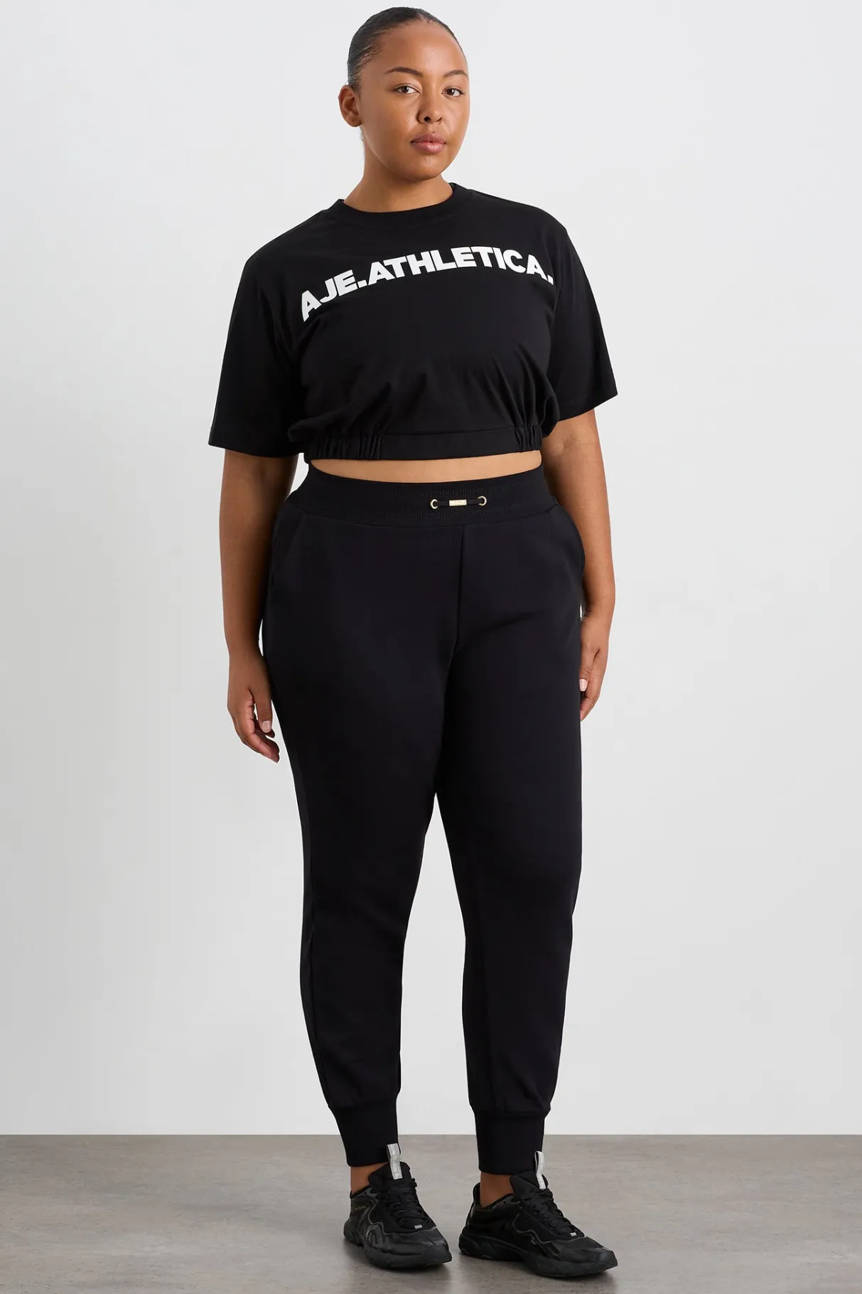 fleece_trackpants__10-1.webp Shop Aje ATHLETICA Fleece Trackpants 504 Black