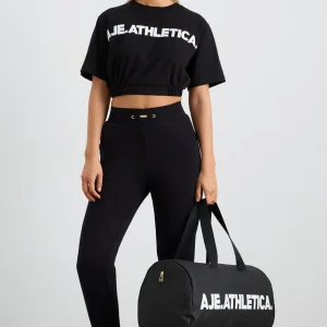 Shop Aje ATHLETICA Fleece Trackpants 504 Black