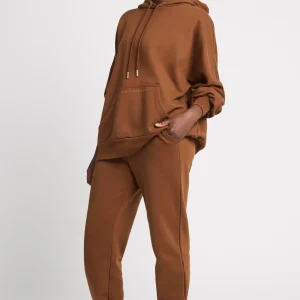 Outlet Aje ATHLETICA Fleece Trackpants 504 Coffee/Gold