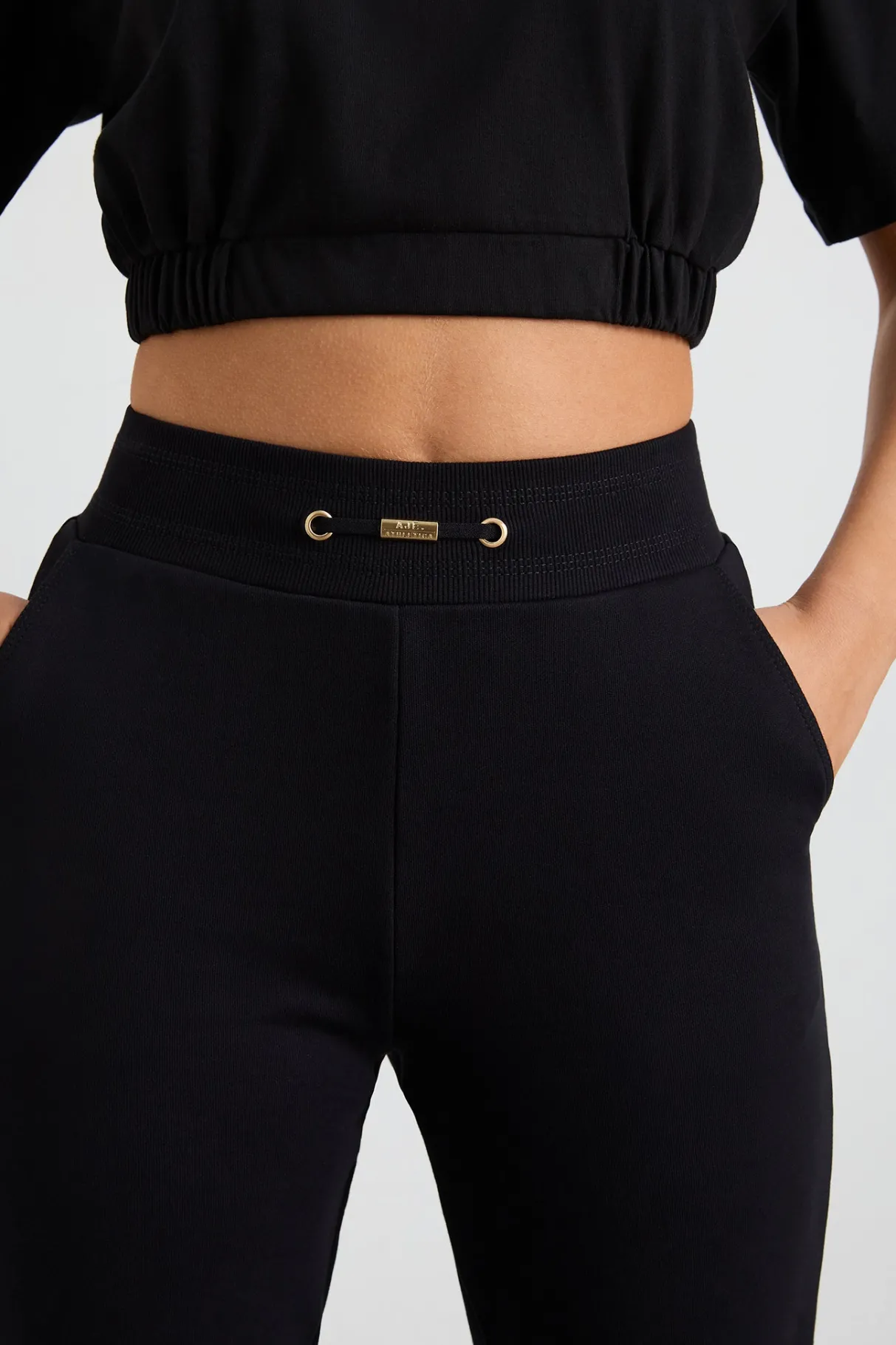 fleece_trackpants__4-1.webp Shop Aje ATHLETICA Fleece Trackpants 504 Black