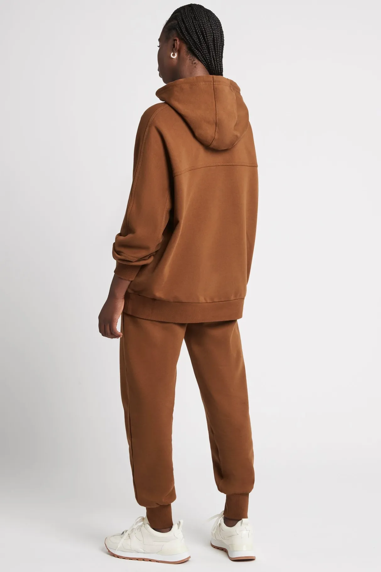 fleece_trackpants__4.webp Outlet Aje ATHLETICA Fleece Trackpants 504 Coffee/Gold