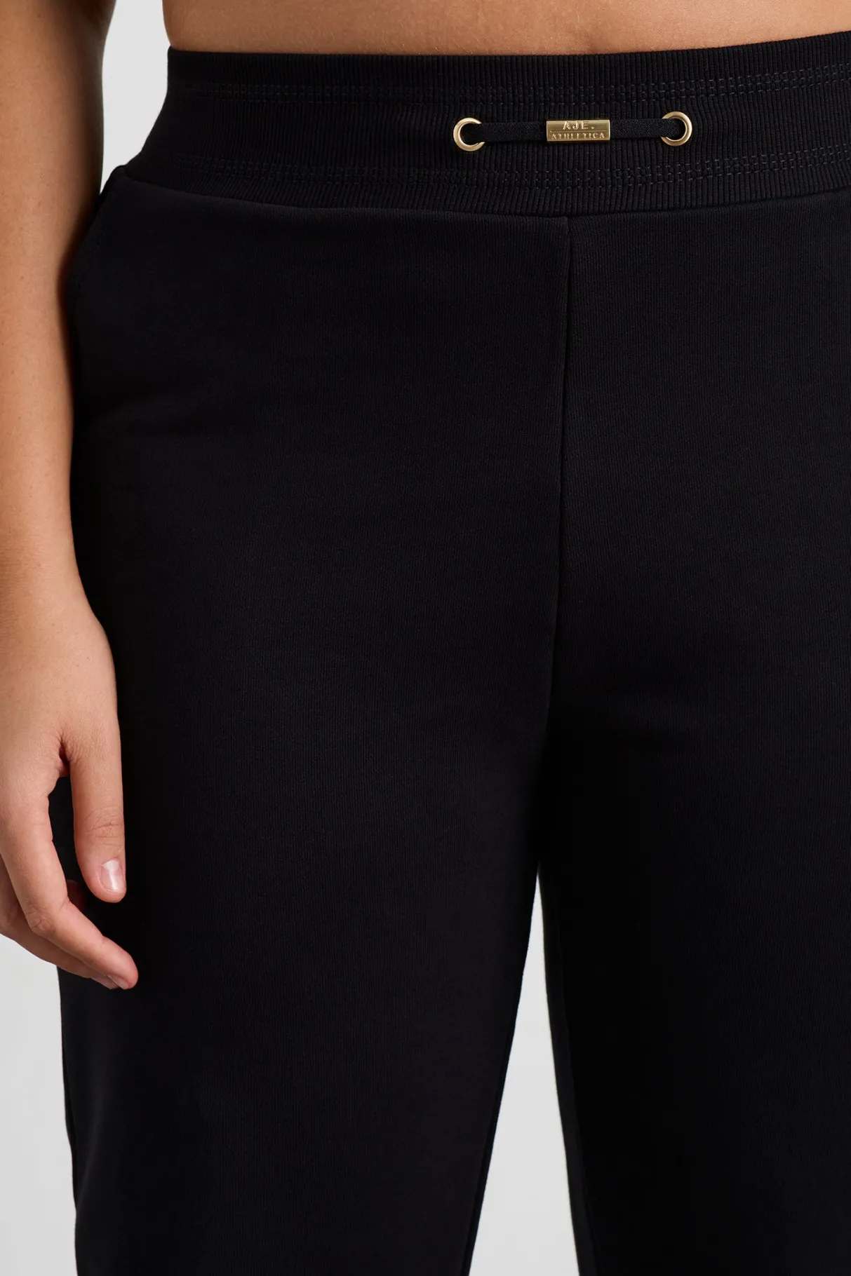 fleece_trackpants__8-1.webp Shop Aje ATHLETICA Fleece Trackpants 504 Black