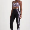 Best Sale Aje ATHLETICA Full Length Contour Legging 231 Black/Lavender Ptd Freefrm