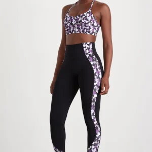 Best Sale Aje ATHLETICA Full Length Contour Legging 231 Black/Lavender Ptd Freefrm