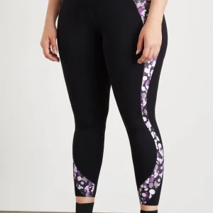 Best Sale Aje ATHLETICA Full Length Contour Legging 231 Black/Lavender Ptd Freefrm
