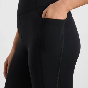 Online Aje ATHLETICA Full Length Logo Leggings 204 Black/ Dune