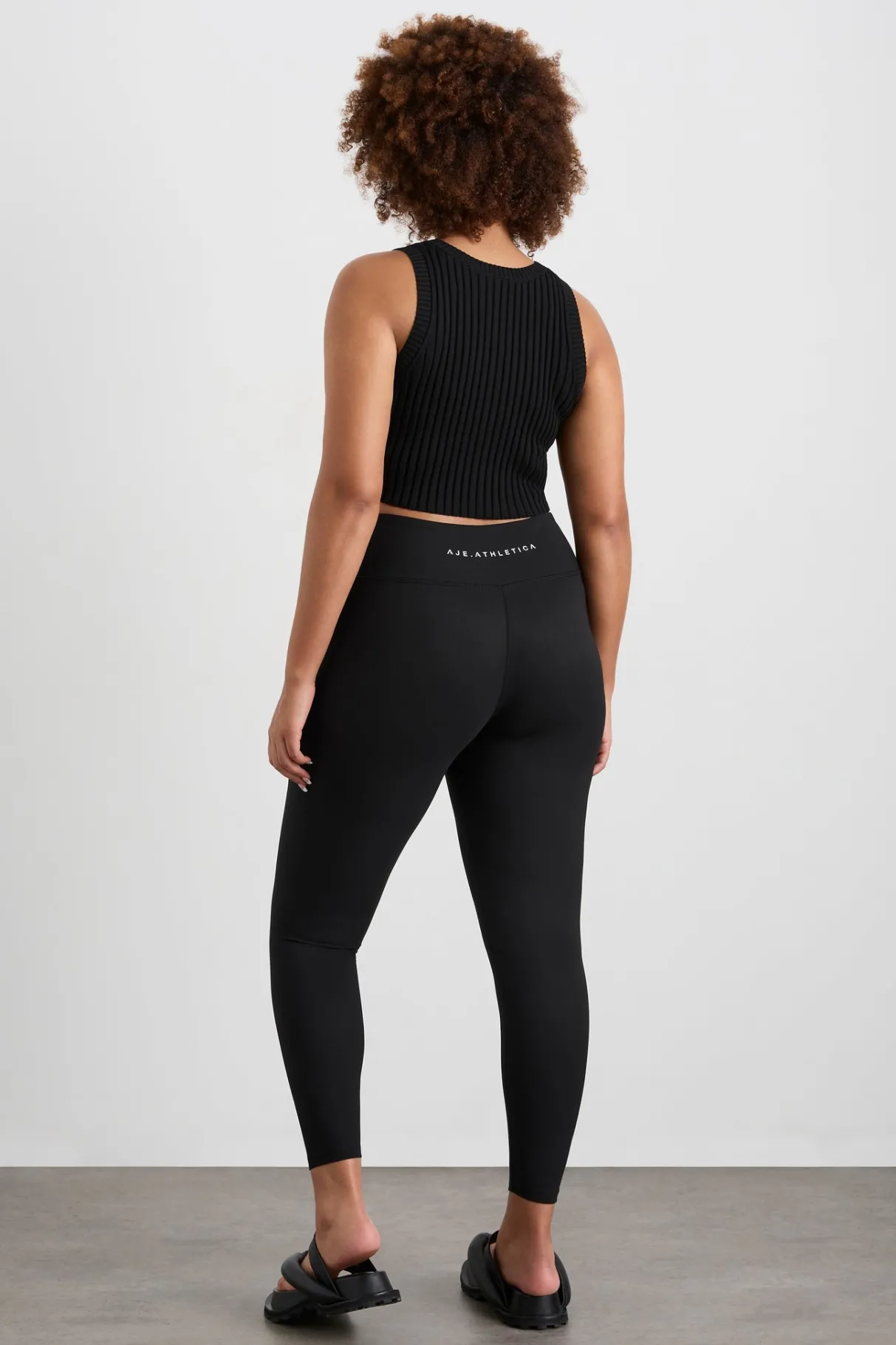 full_length_ribbed_legging__12.webp Hot Aje ATHLETICA Full Length Ribbed Legging 203 Black